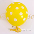 Bonbonfarbe Farbe Polka Dot Latexballons